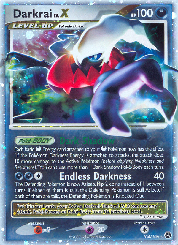 Great Encounters Holo Darkrai LV. X #104/106
